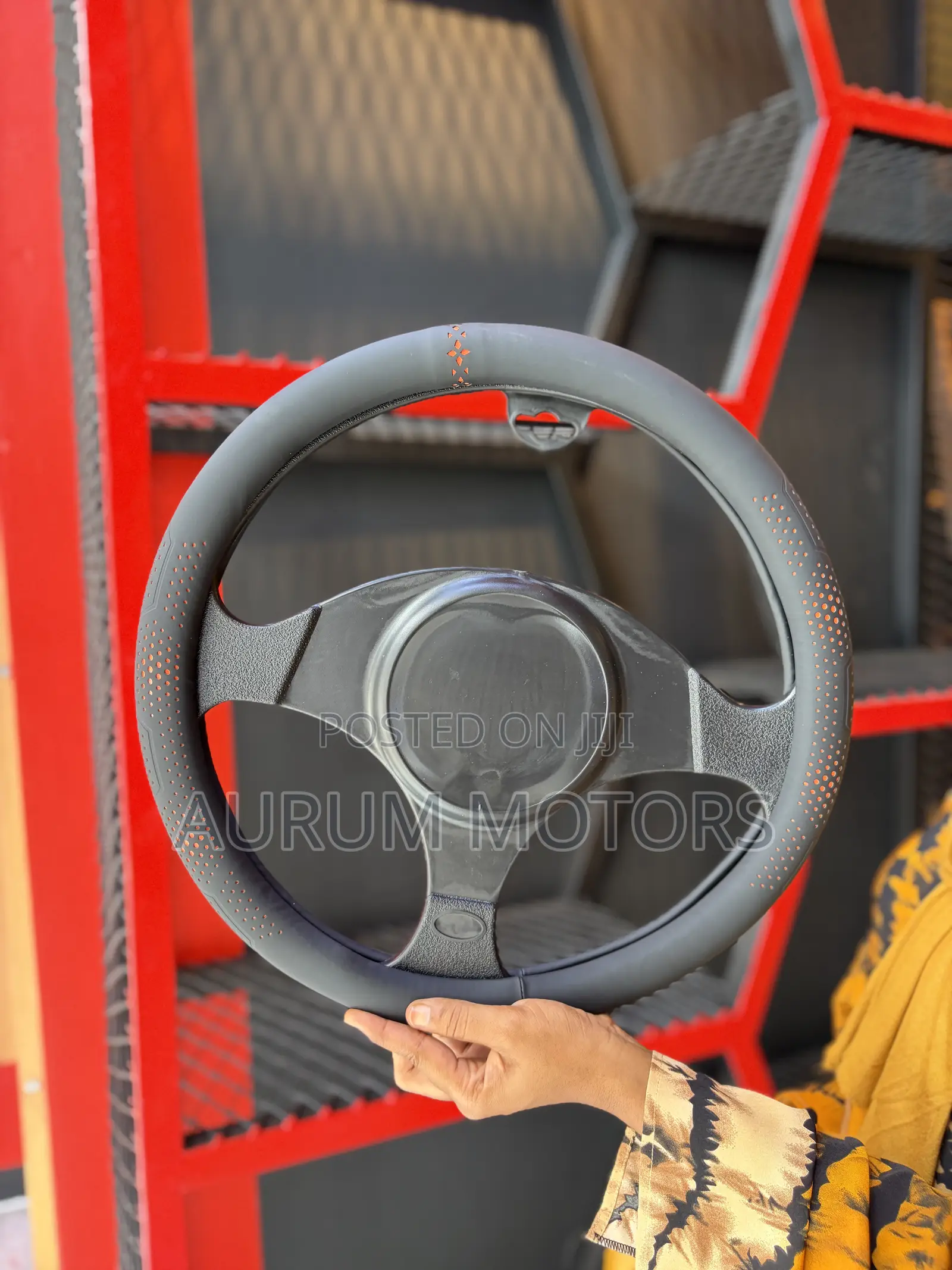 Car Steering Cover – Soft Grip, Luxury Look