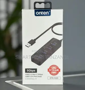 Onten Otn-5305 Usb 3.2 Gen 1 4-port Usb 3.0 Hub 5gbps