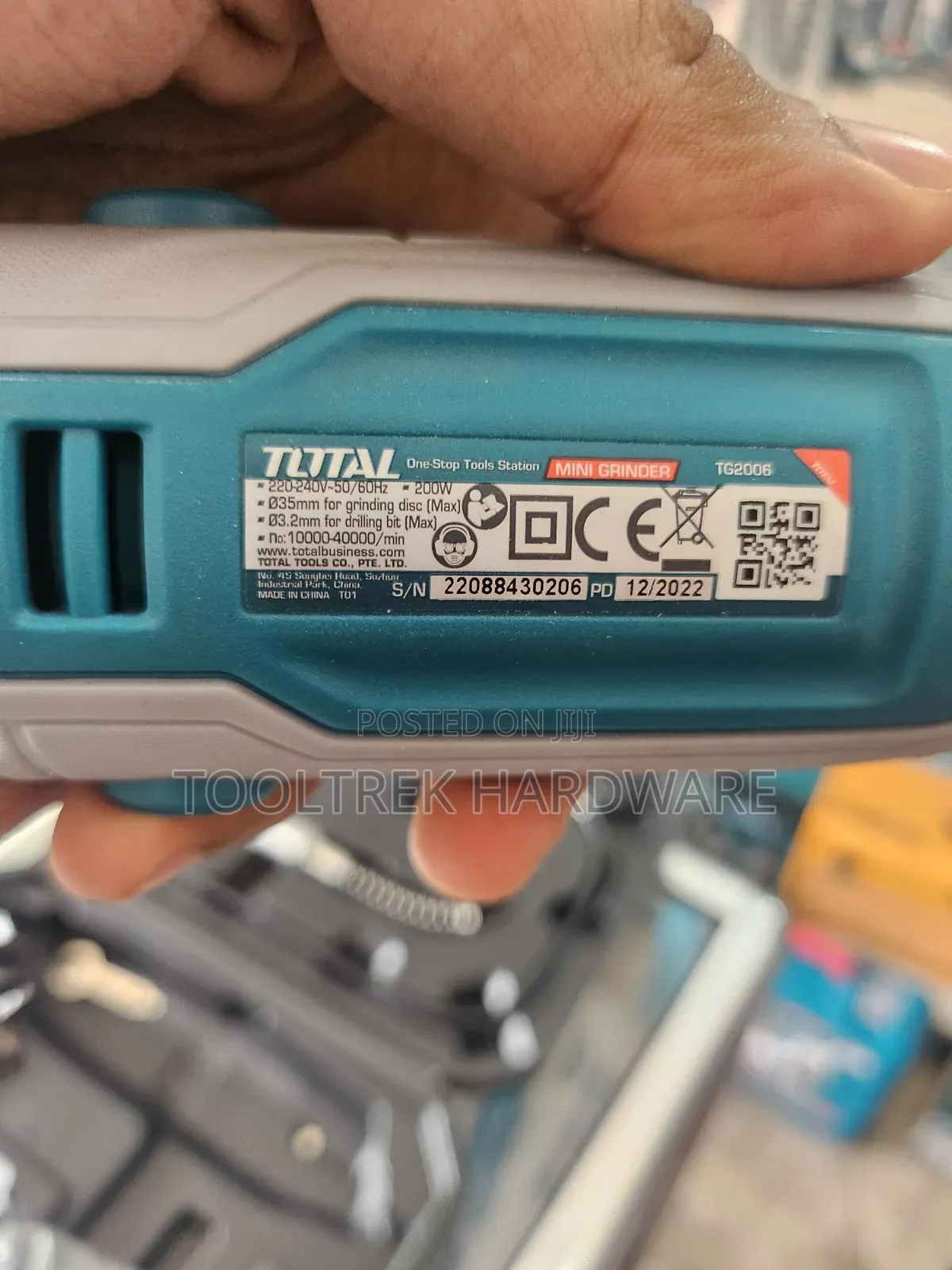Total Mini Die Grinder.