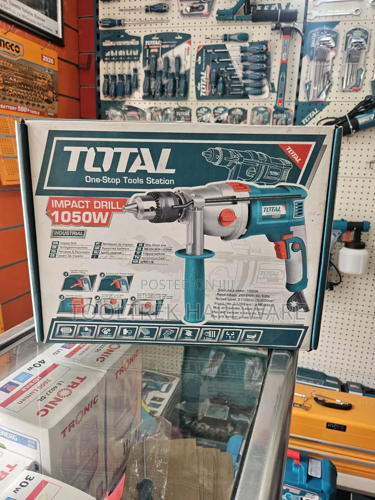 Total Impact Drill 1050w