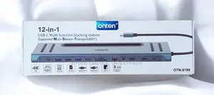 Onten Otn-9199 12-in-1 Usb-c Docking Station Mst Dual Hdmi