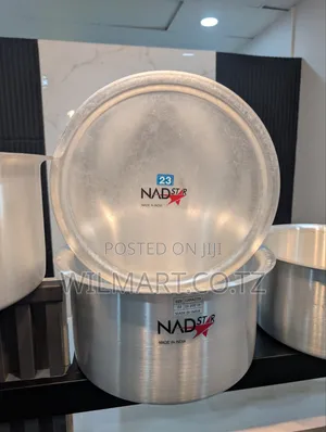 Nadstar Aluminum Sufuria 5pcs With Lid 19-20-21-22-23 Set - Inh260l