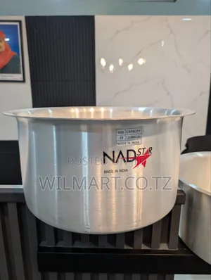 Nadstar Aluminum Sufuria 5pcs With Lid 19-20-21-22-23 Set - Inh260l