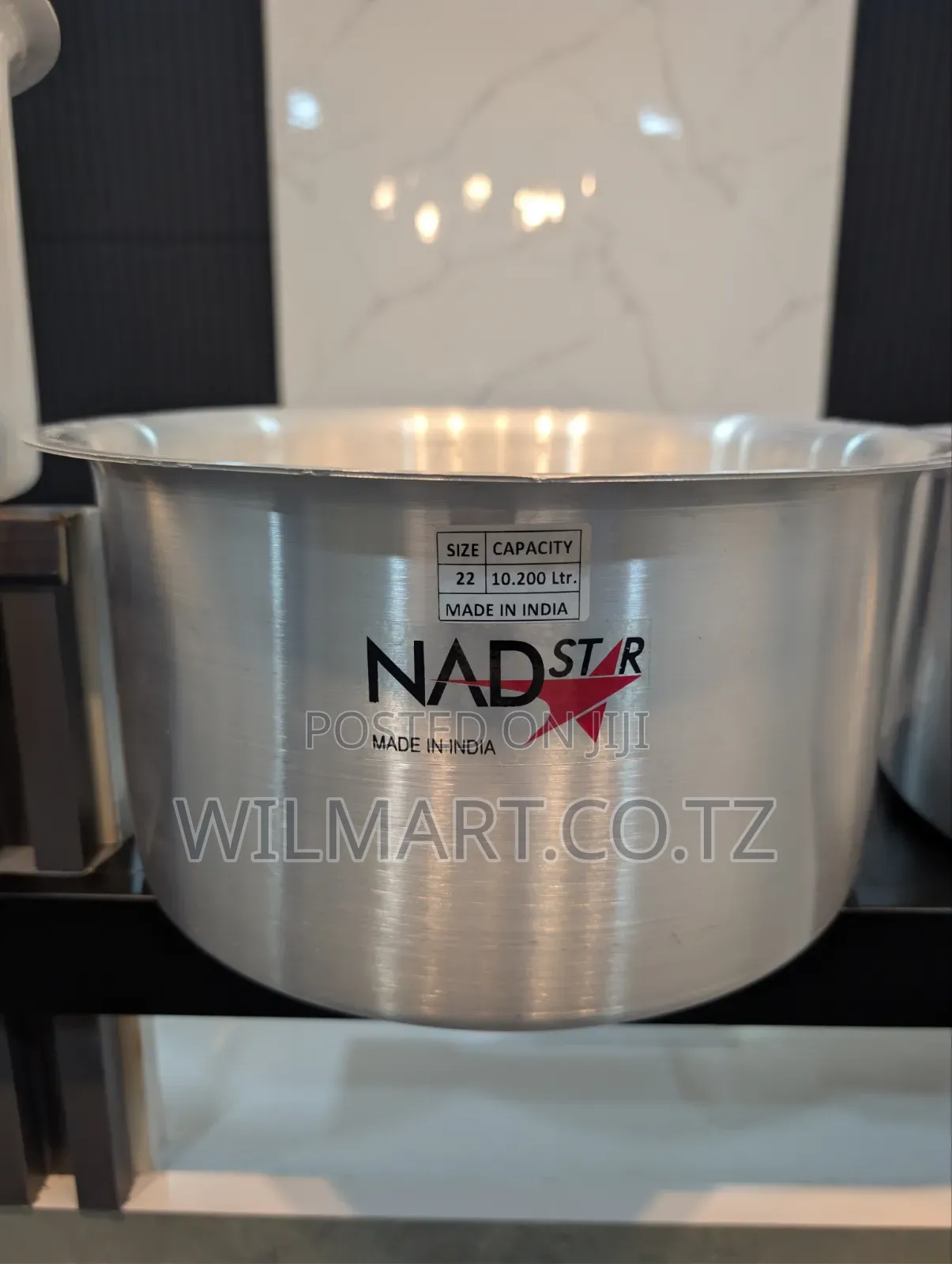 Nadstar Aluminum Sufuria 5pcs With Lid 19-20-21-22-23 Set - Inh260l