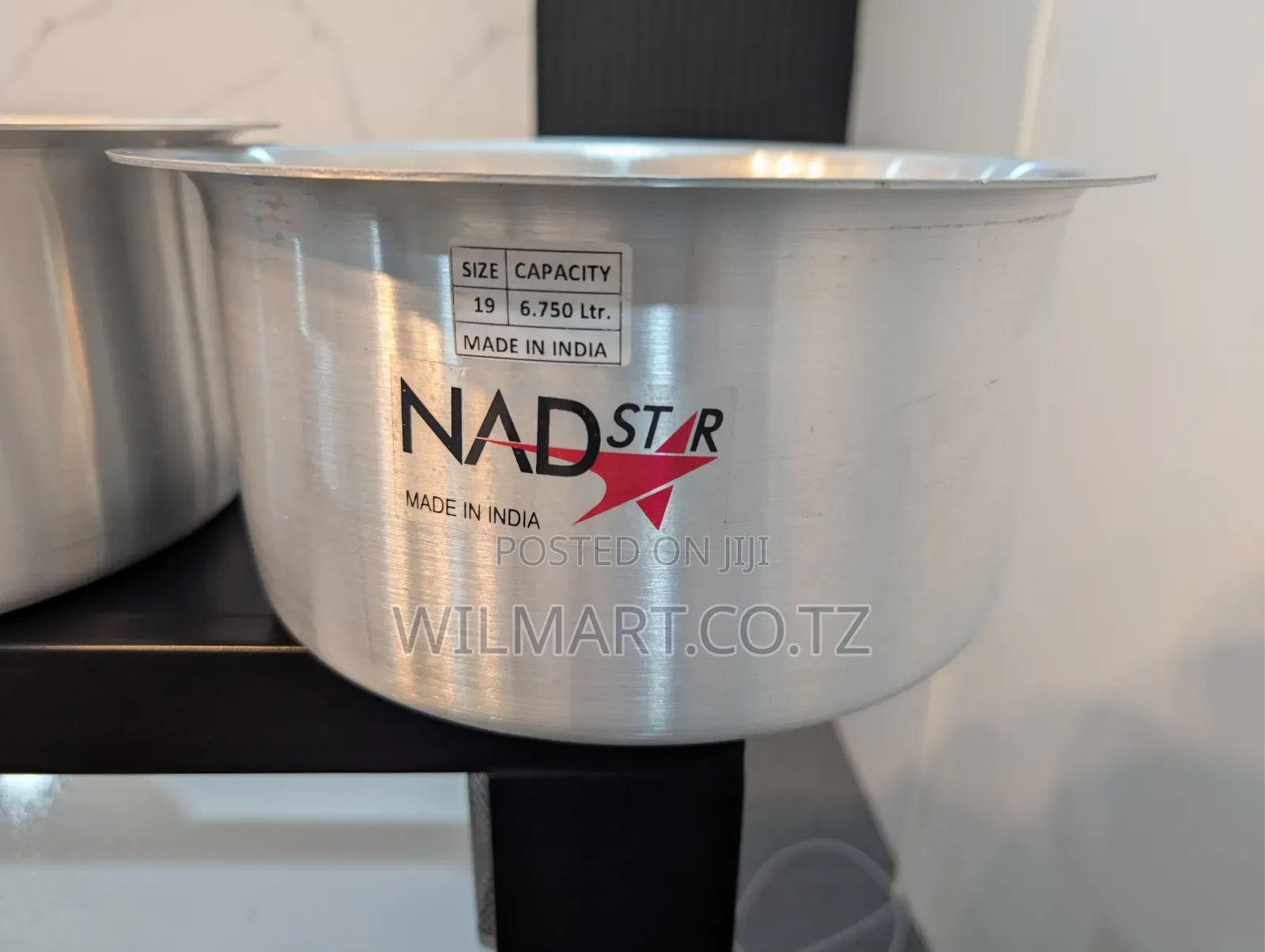 Nadstar Aluminum Sufuria 5pcs With Lid 19-20-21-22-23 Set - Inh260l