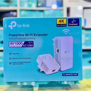 Tp-link Tl-wpa7517 Kit Av1000 Powerline Wi-fi Extender Kit