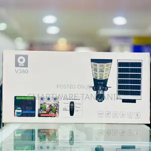 Cross Fire V380 8mp 4g Solar Ptz Security Street Light Camera