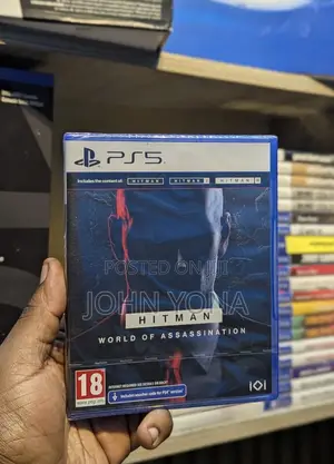Hitman World of Assassination Ps5 Cd
