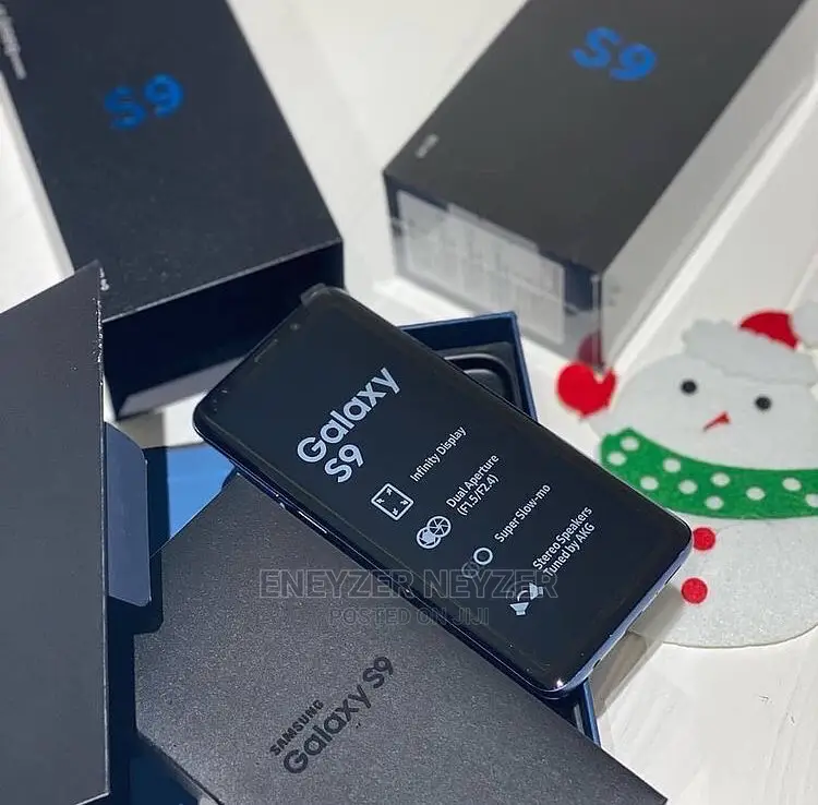 New Samsung Galaxy S9 64 GB Black
