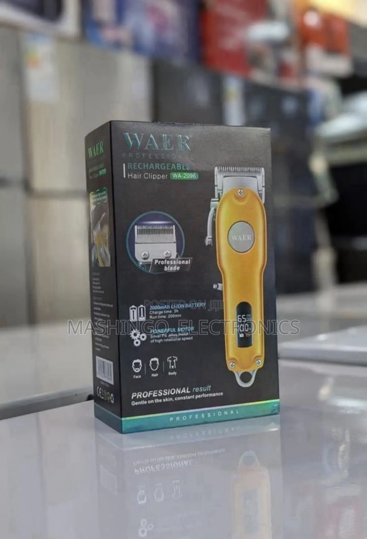 Waer Rachargeable Hair Clipper || Wa-2096