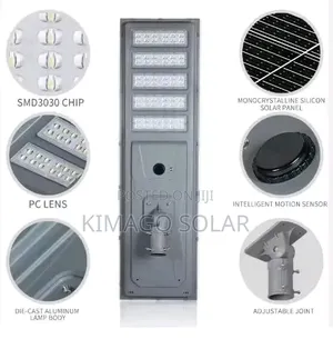 Ultra Bright 500w Solar Street Light | 250 Leds 130lm/W Power