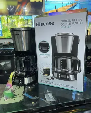 1.5 Liters Hisense Digital Filter Coffee Maker || Hcm15bk