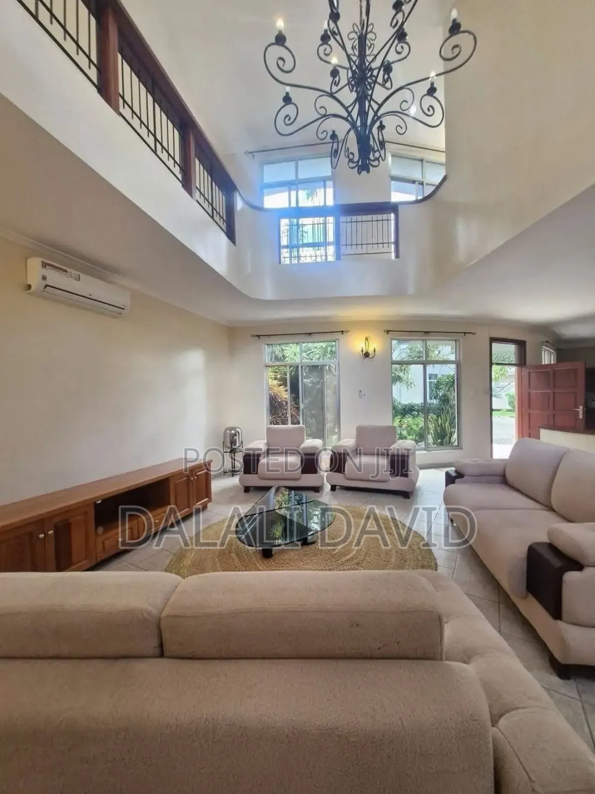 Furnished 3bdrm Villa in Mikocheni for rent