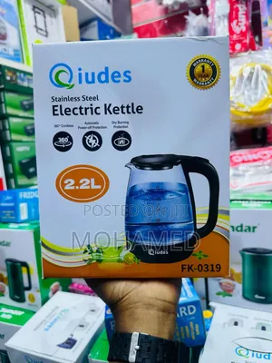 Quides Glass Electric Kettle – Lita 2.2