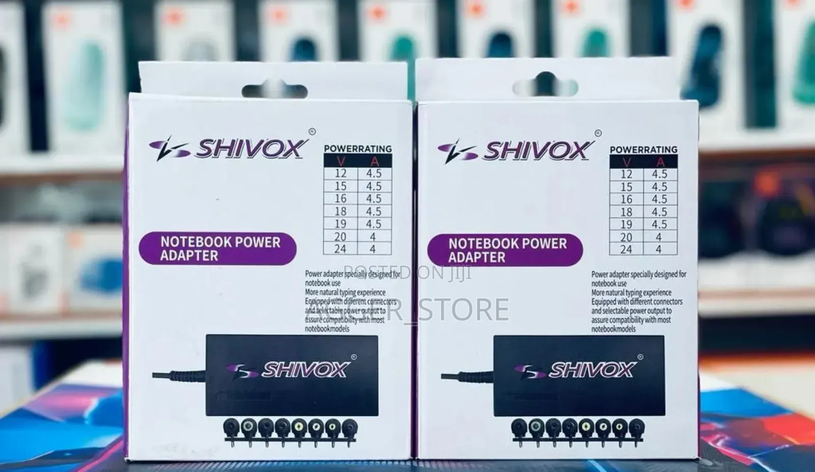 Shivox Notebook Power Adapter (Universal Pin Adapter)
