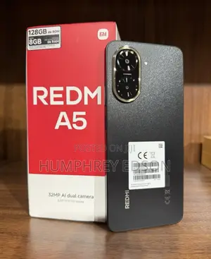New Xiaomi Redmi A5 4G 128 GB Black