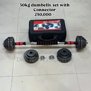 30kg Dumbells Set With Connector