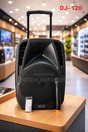 Aborder Dj-120 Portable Rechargeable Loudspeaker