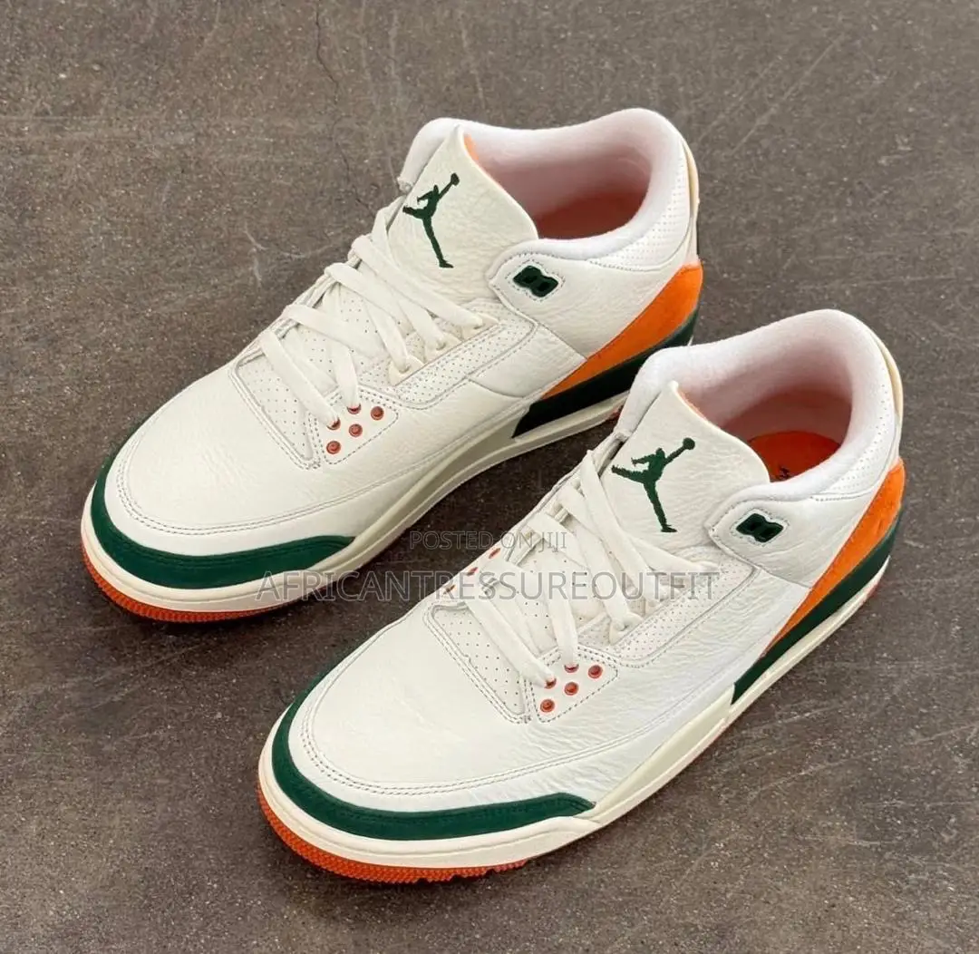 Air Jordan 3 Miami Collection Sneakers Available