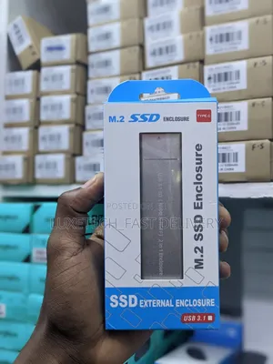 2-in-1 SSD External Enclosure for Nvme (Pcie) and NGFF (Sata) Protocol