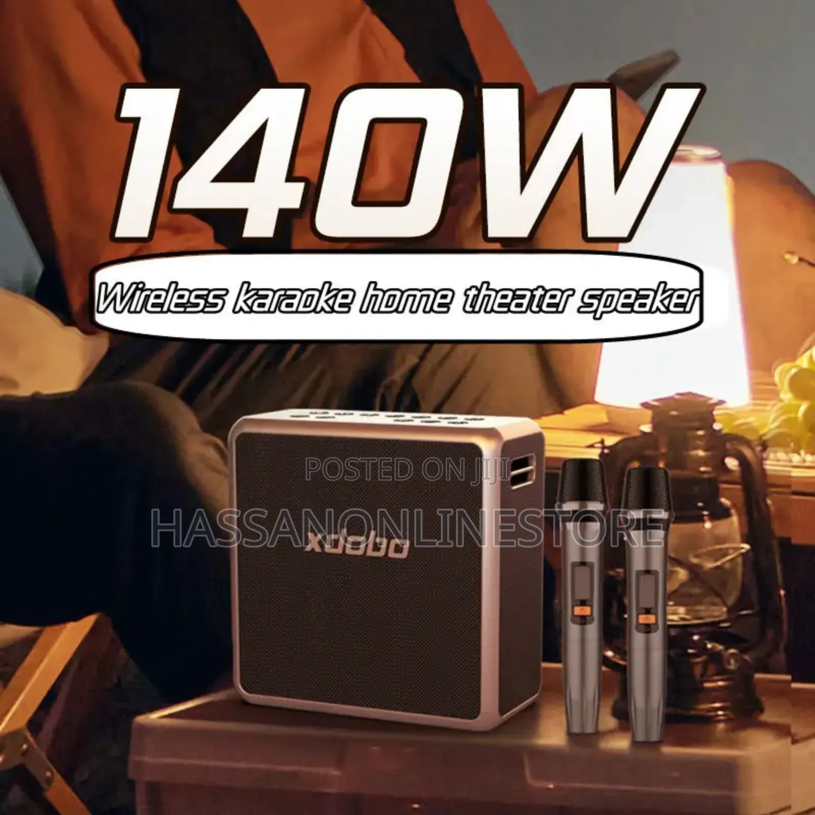 Xdobo King Max Bluetooth Speaker 140w 2 Microphone