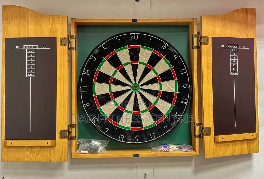 Pro Dartboard Cabinet Set