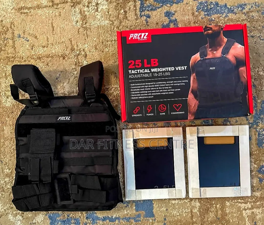 25lb (12kg) Tactical Weighted Vest