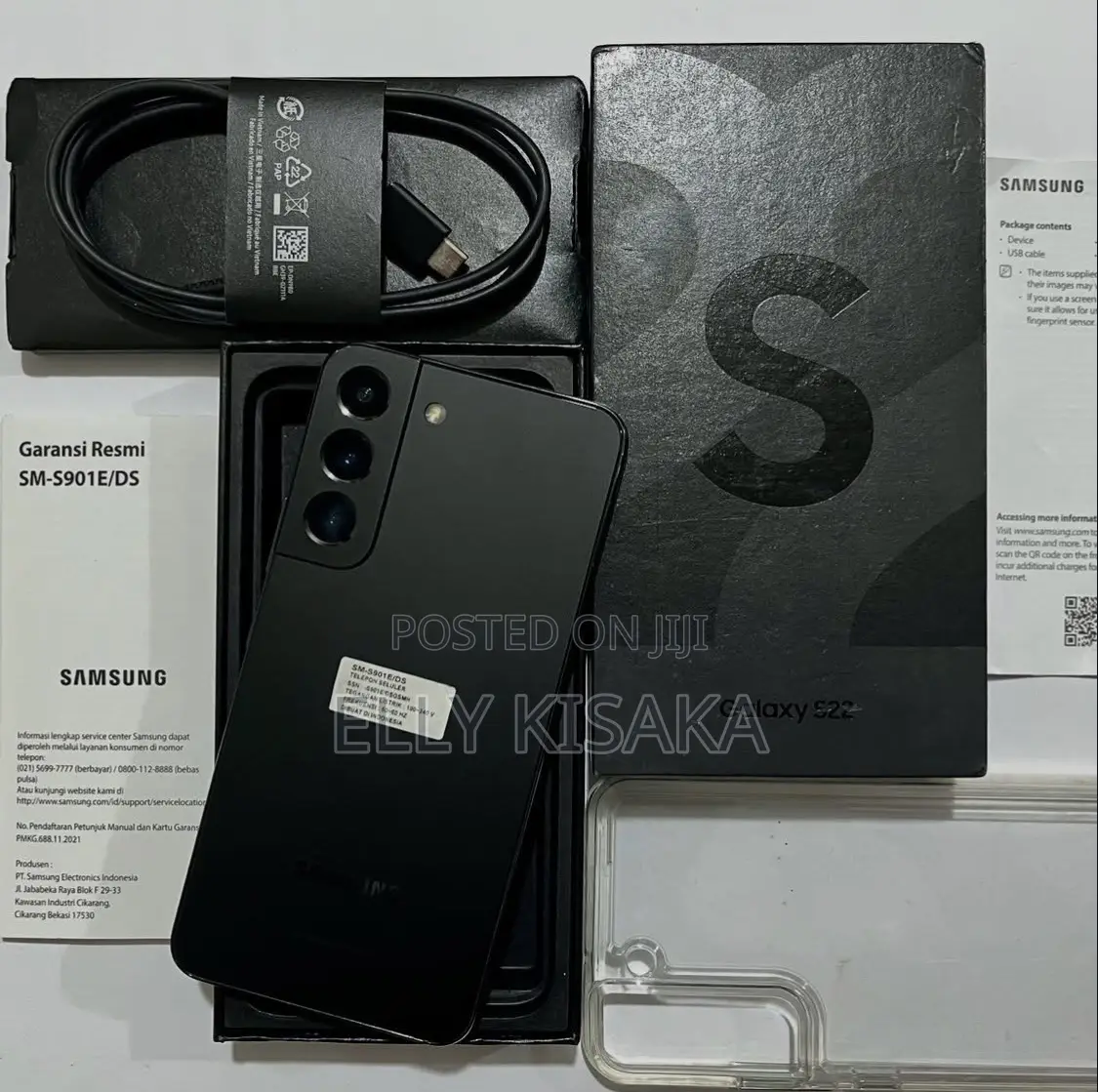 New Samsung Galaxy S22 5G 128 GB Black