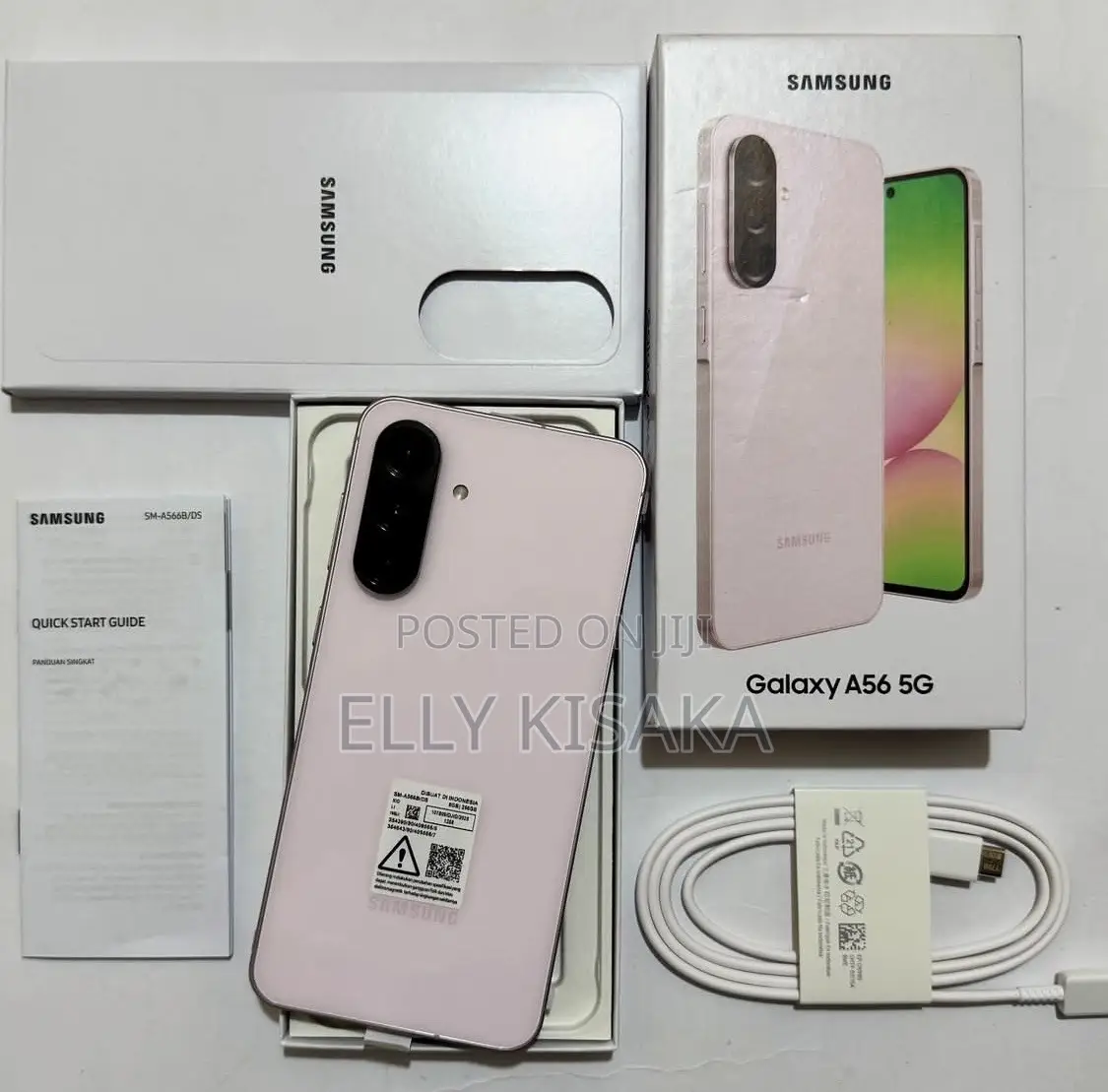 New Samsung Galaxy A56 128 GB Pink