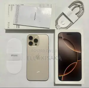 New Apple iPhone 16 Pro Max 256 GB Gold