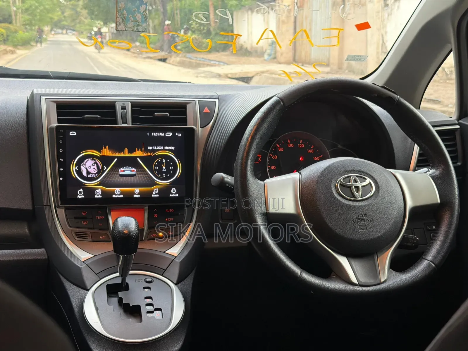 Toyota Ractis 2011 Black