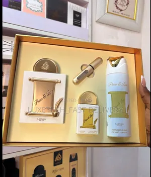 Lattafa Pride Peace and Love Eau De Parfum 3-Piece Gift Set (Unisex)