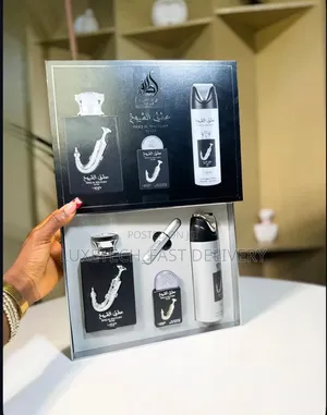 Lattafa Ishq Al Shuyukh Silver Fragrance Gift Set (Unisex)