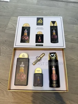 Lattafa Pride Artisan Ethnique Set, an Amber-Sweet Gourmand Fragrance