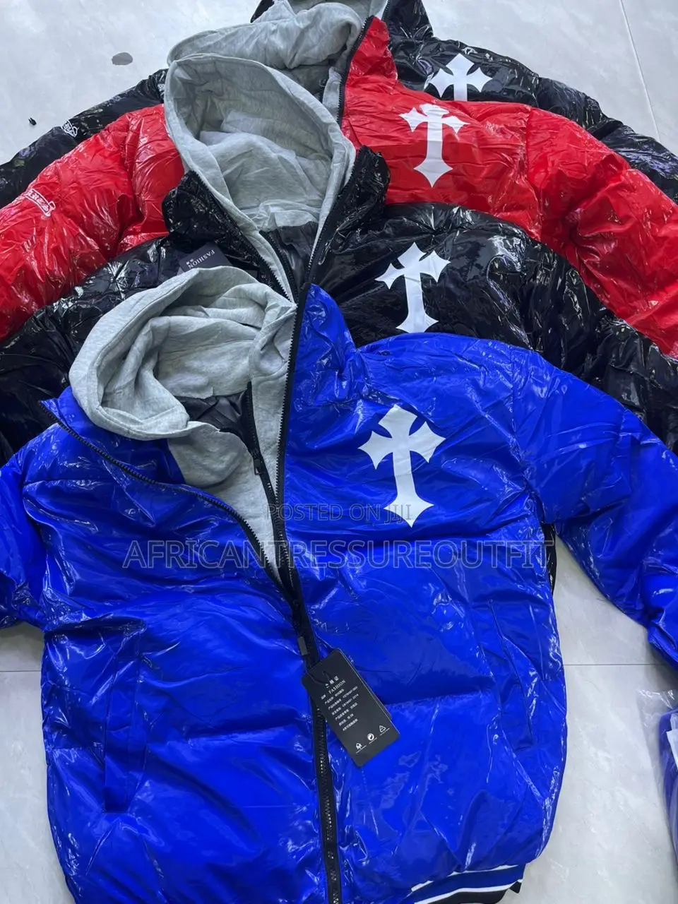 Chrome Heart Puffer Jacket Collection Available