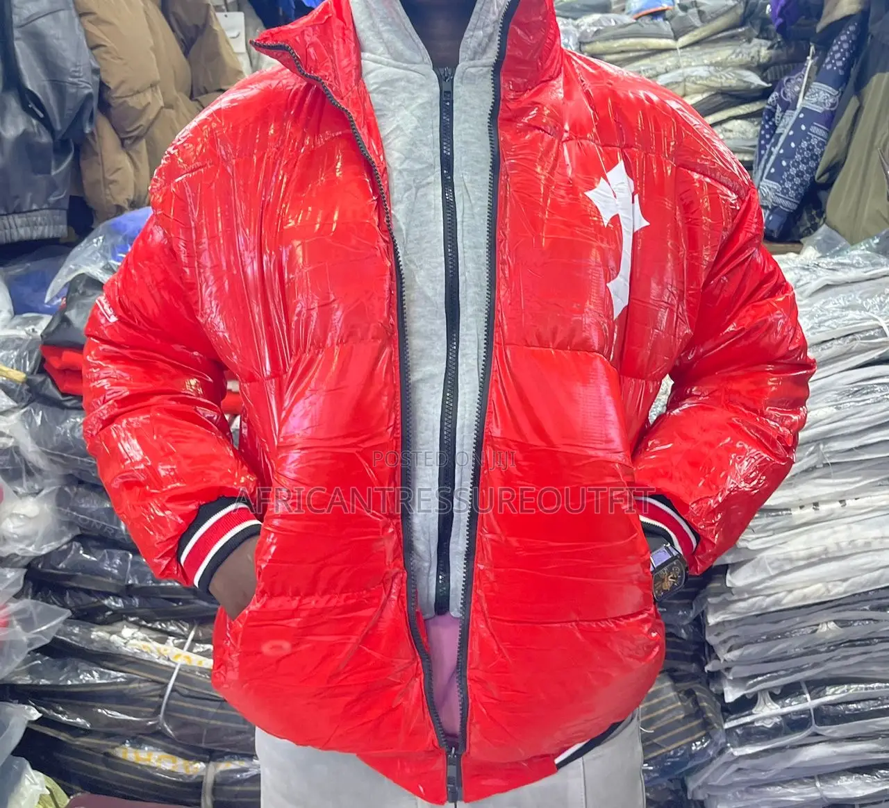 Chrome Heart Puffer Jacket Collection Available