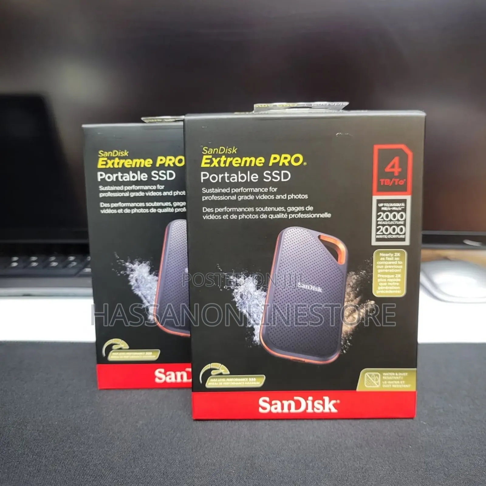 Sandisk 4tb Extreme Portable SSD V2 - 2000mbps