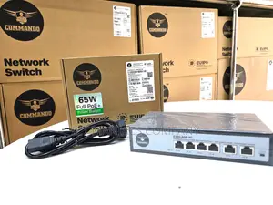 Commando 4 Gigaports Poe Switch