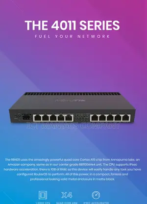 Mikrotik Rb4011igs+Rm