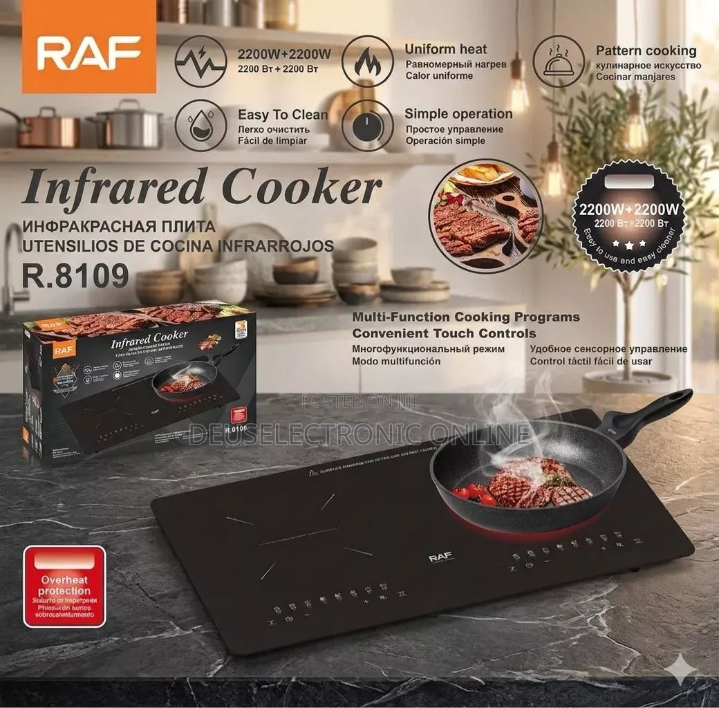 *Raf Infrared Cooker Double at 270,000*