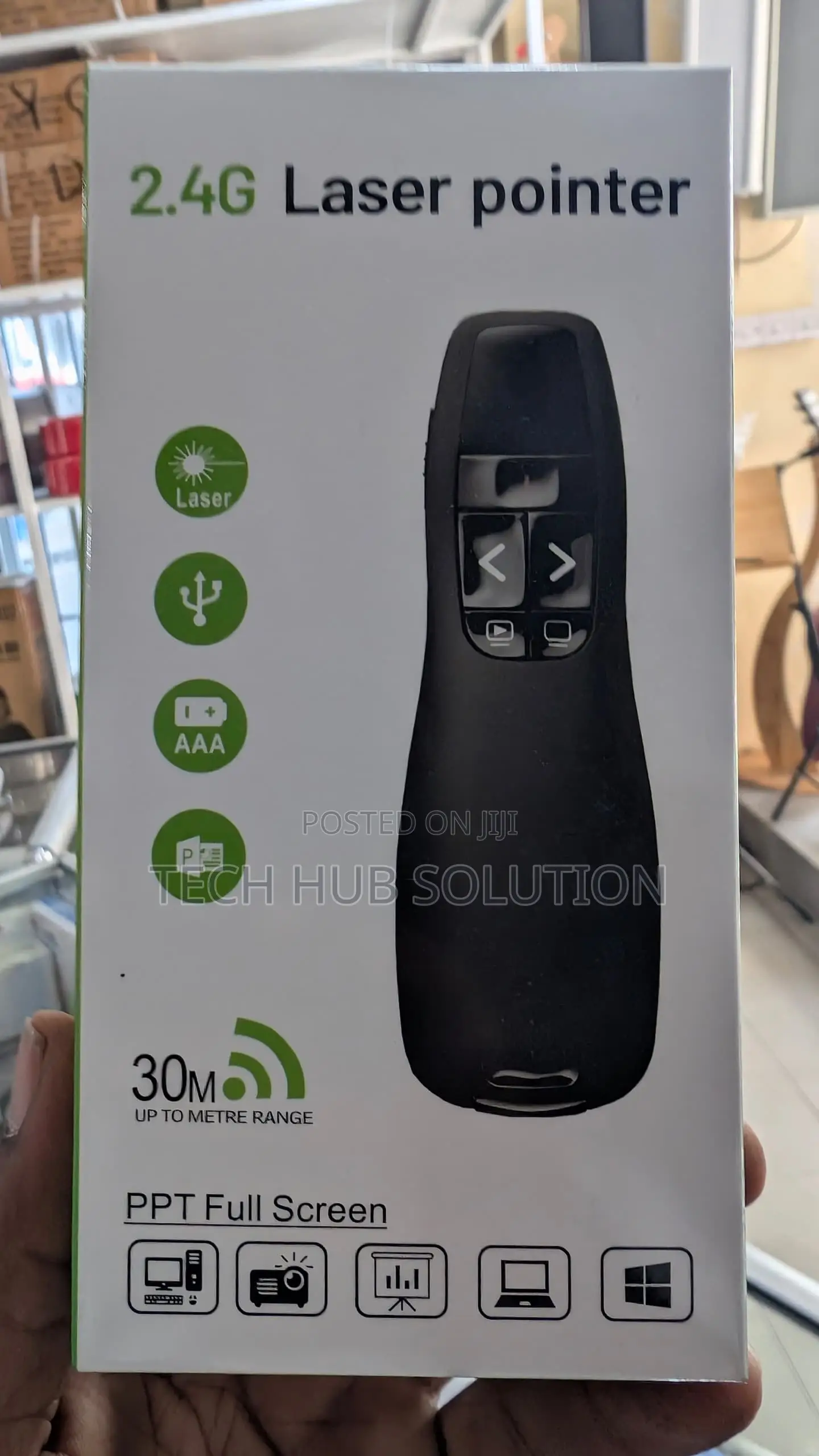 Wireless Presentation Remote Control Laser Pointer Pen Usb Presenter