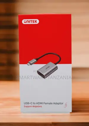Unitek Usb-C to Hdmi Female Adaptor 60hz Aluminum Compact