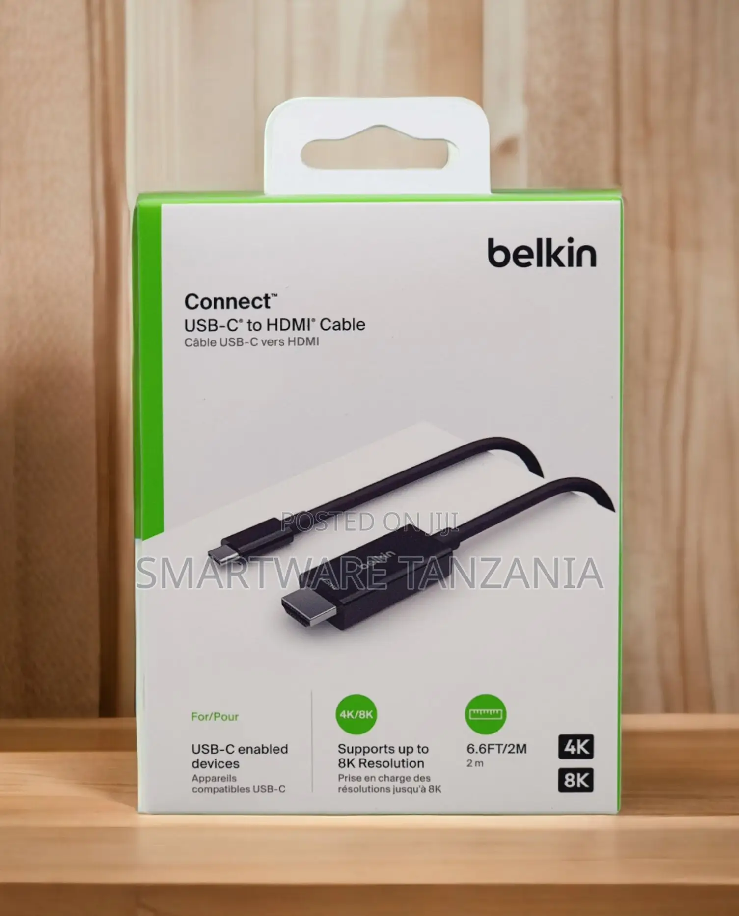 Belkin Connect Usb-C to Hdmi Cable 2m Resolution