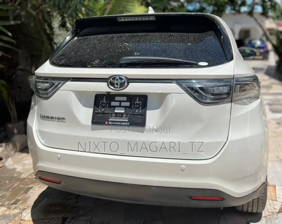 Toyota Harrier 2015 White