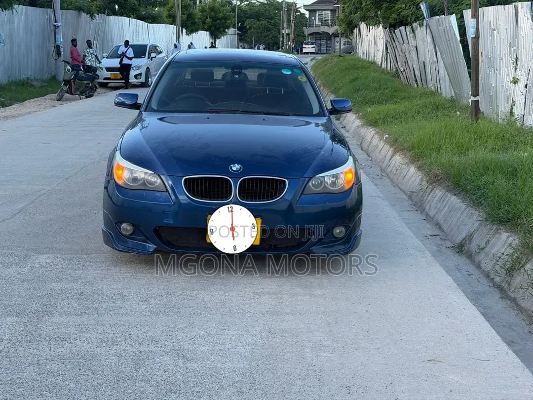 BMW 5 Series 535xi 2008 Blue