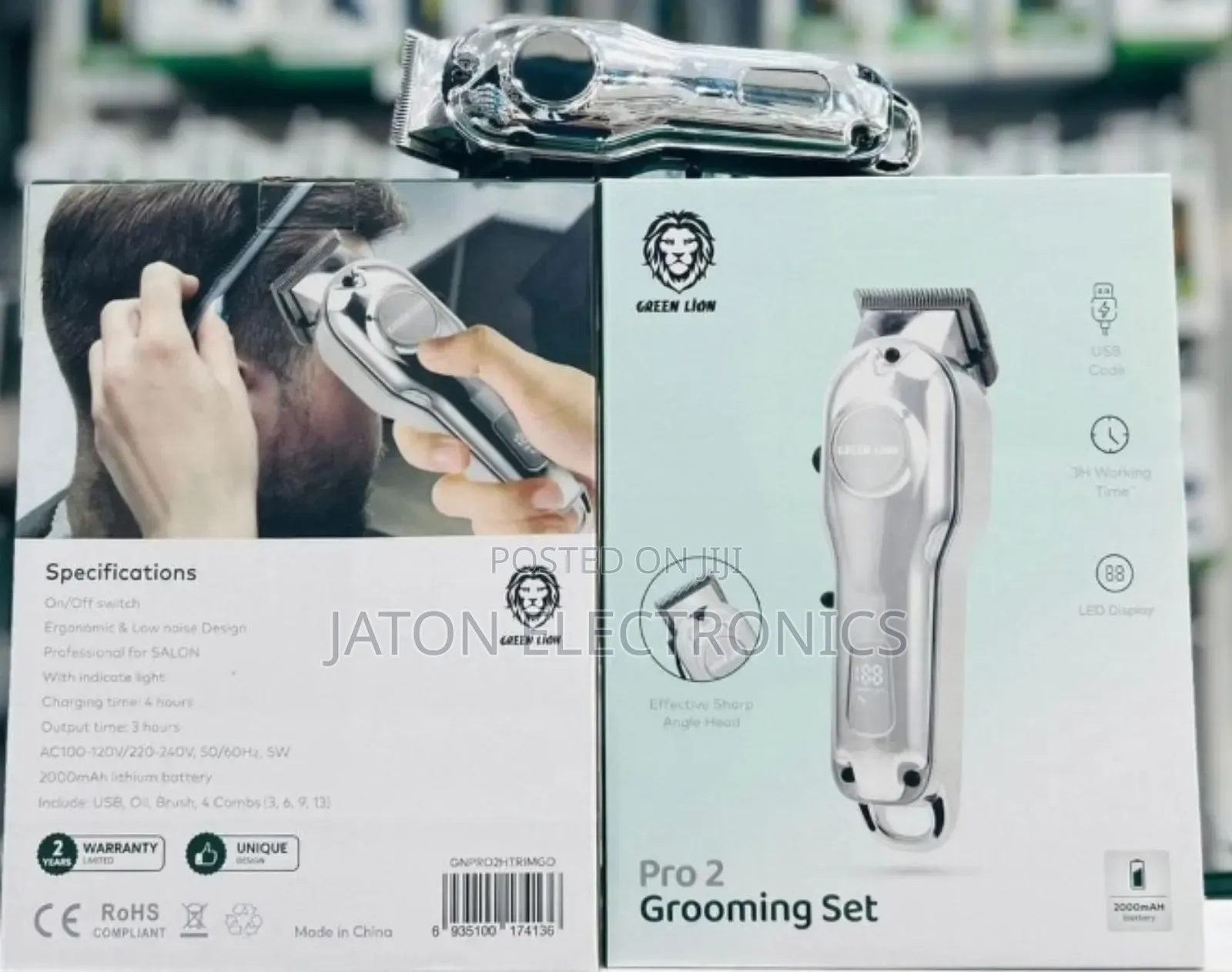 Green Lion Pro2 Rechageable Hair Trimmer