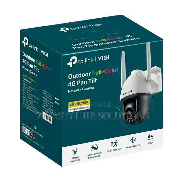 Vigi C540-4g 4mp Lte Full Color Wifi Pan/ Tilt Network Camera