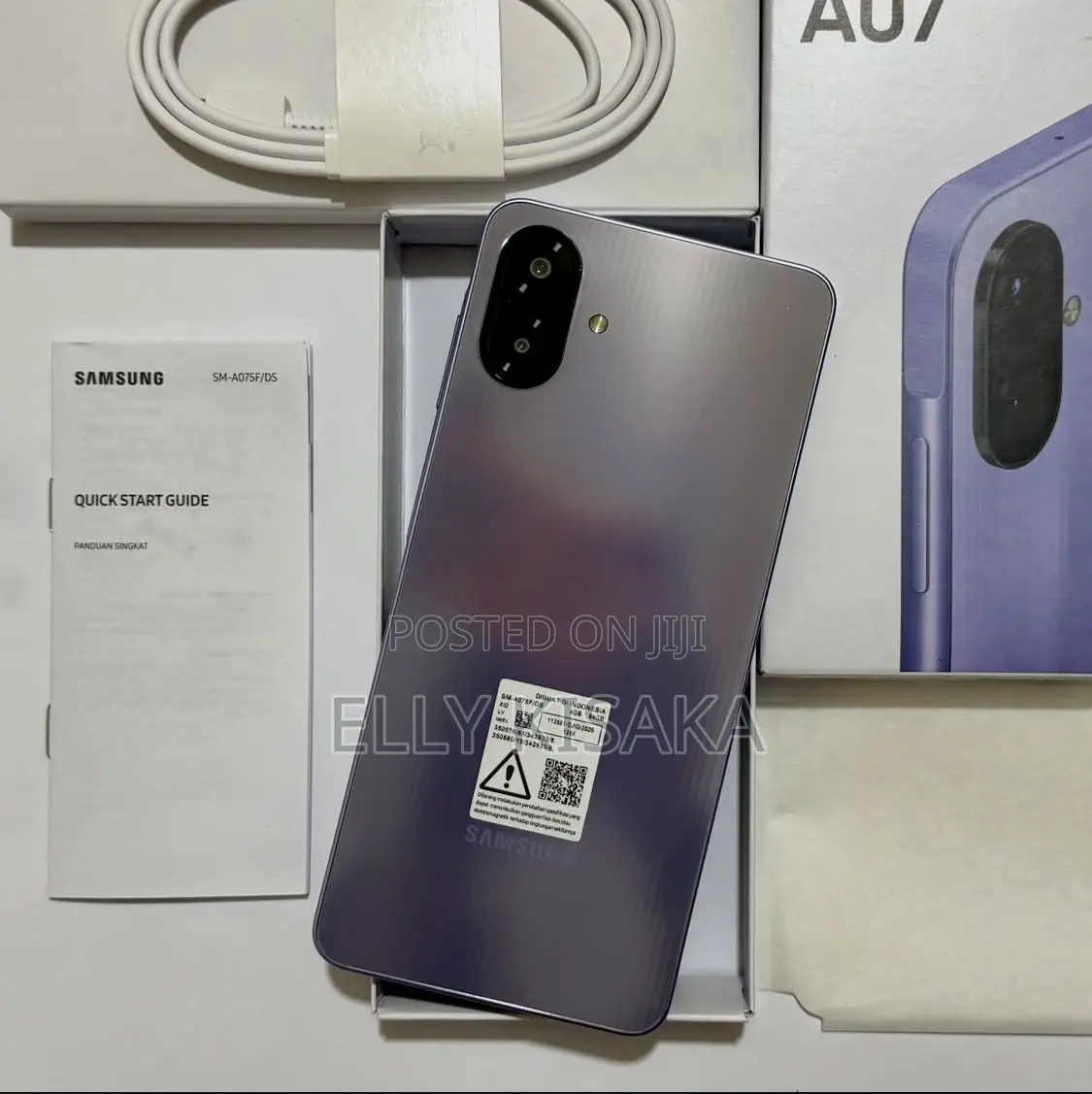 New Samsung Galaxy A07 128 GB Purple