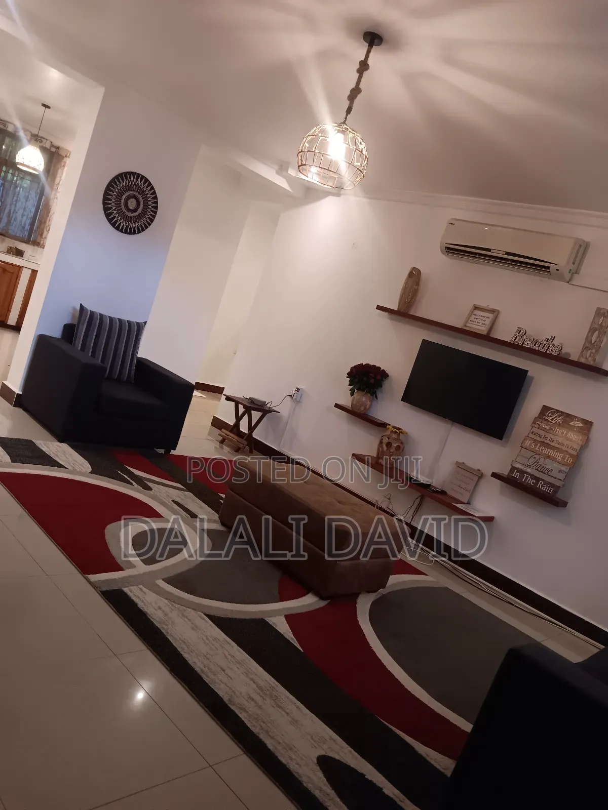 Furnished 2bdrm Apartment in Kinondoni Makaburini for rent