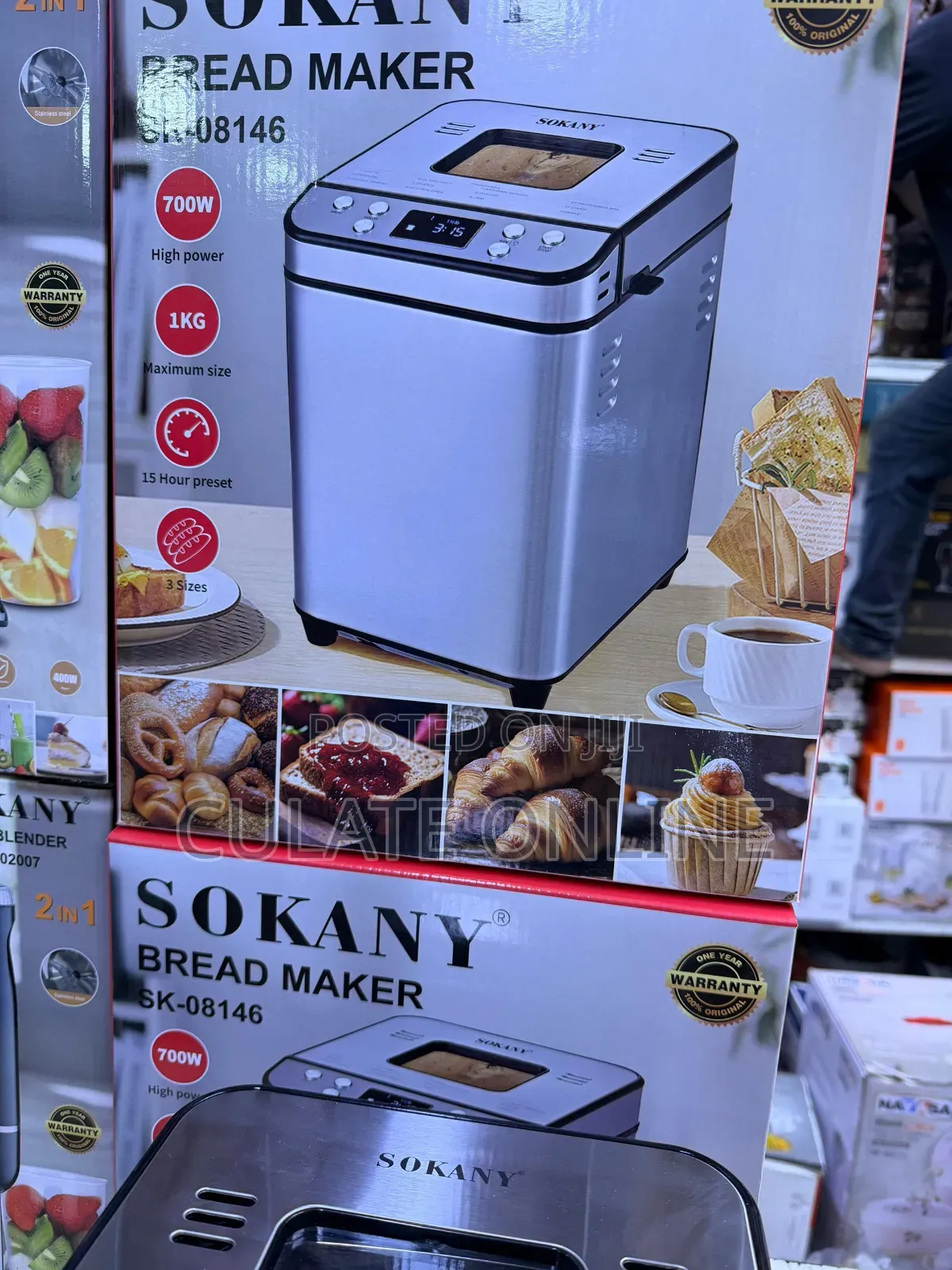 Sokany 1kg Bread Maker